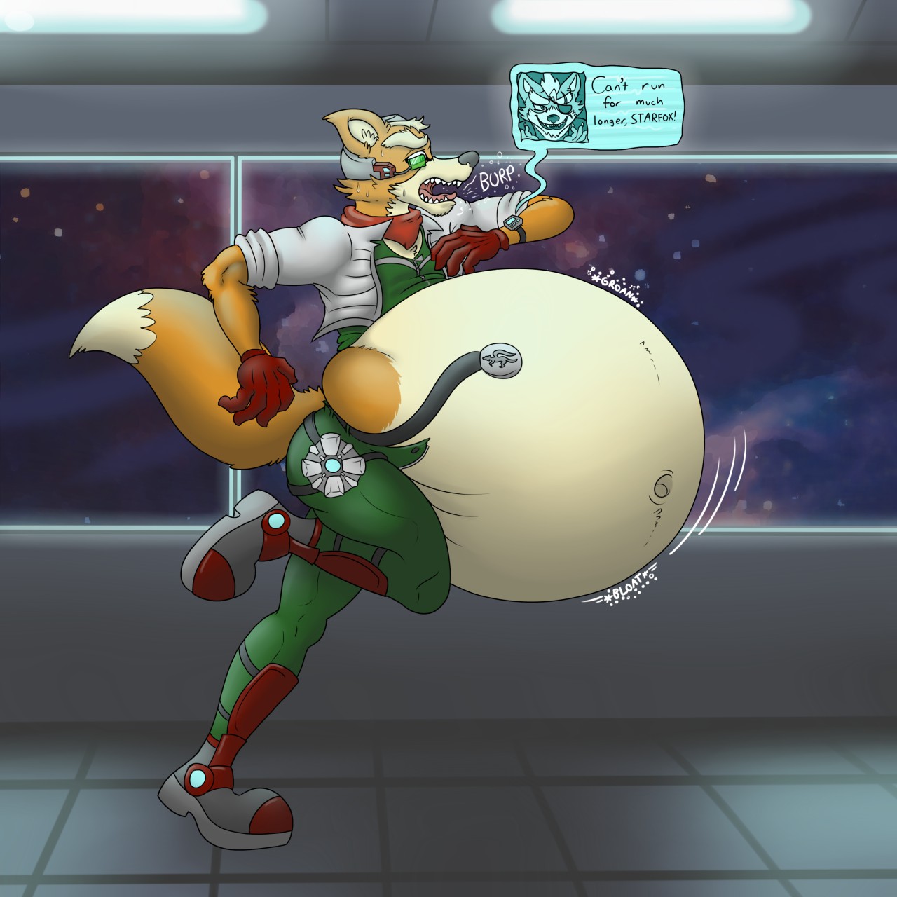 Fox mccloud cum inflation