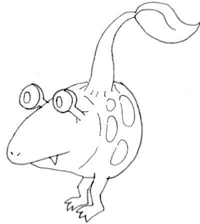 pikmin 3 coloring pages