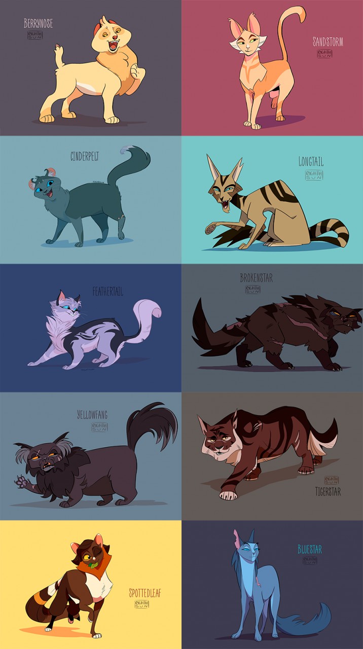 design a warrior cat character