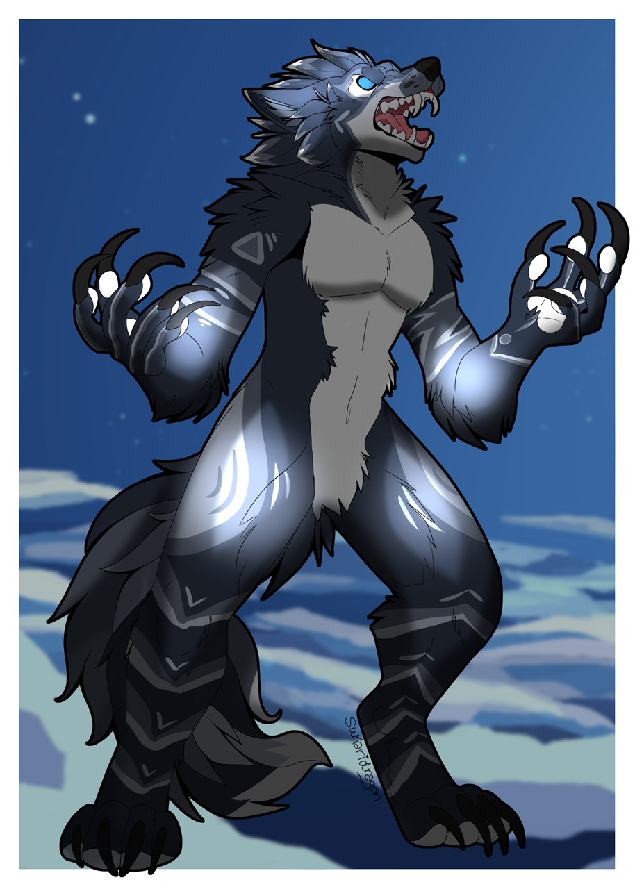 Night Of The Werewolf by -CedarWolf -- Fur Affinity [dot] net