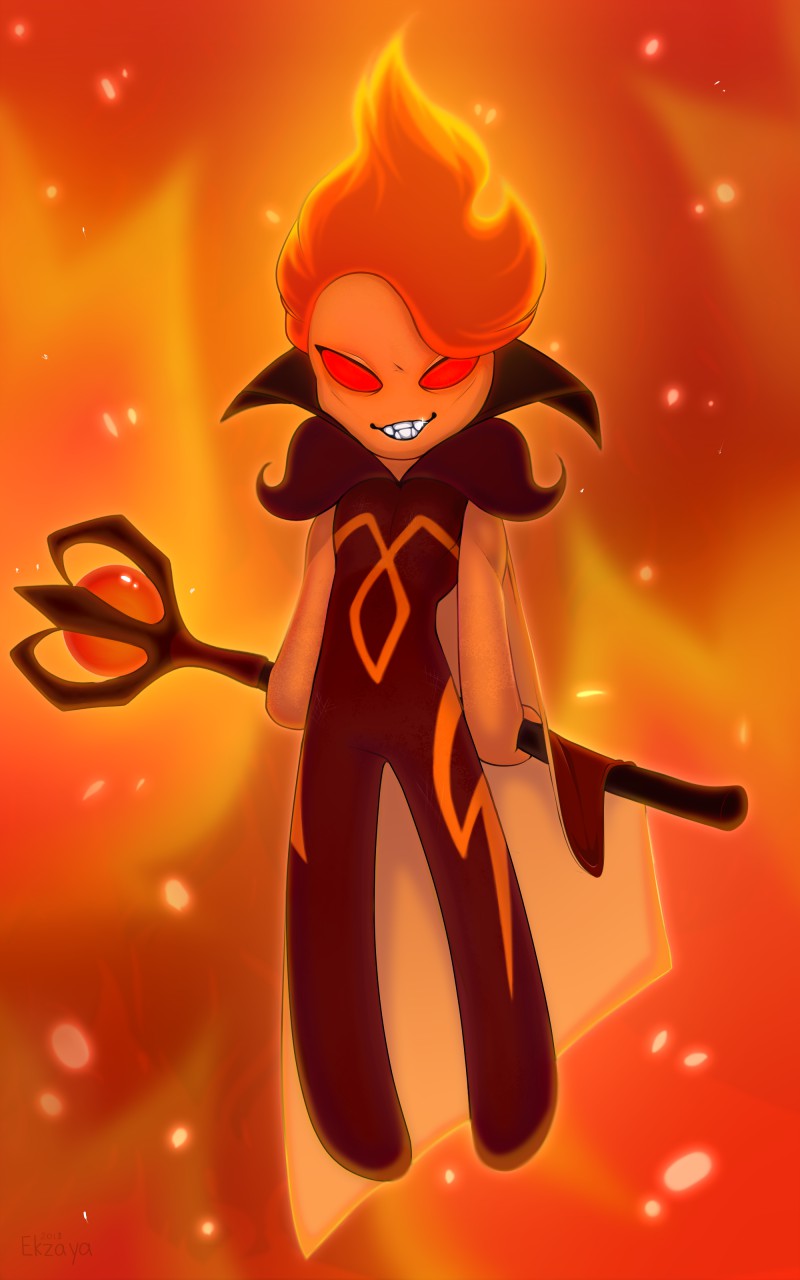 Fire Spirit Cookie By Ekzayaaa Fur Affinity Dot Net 