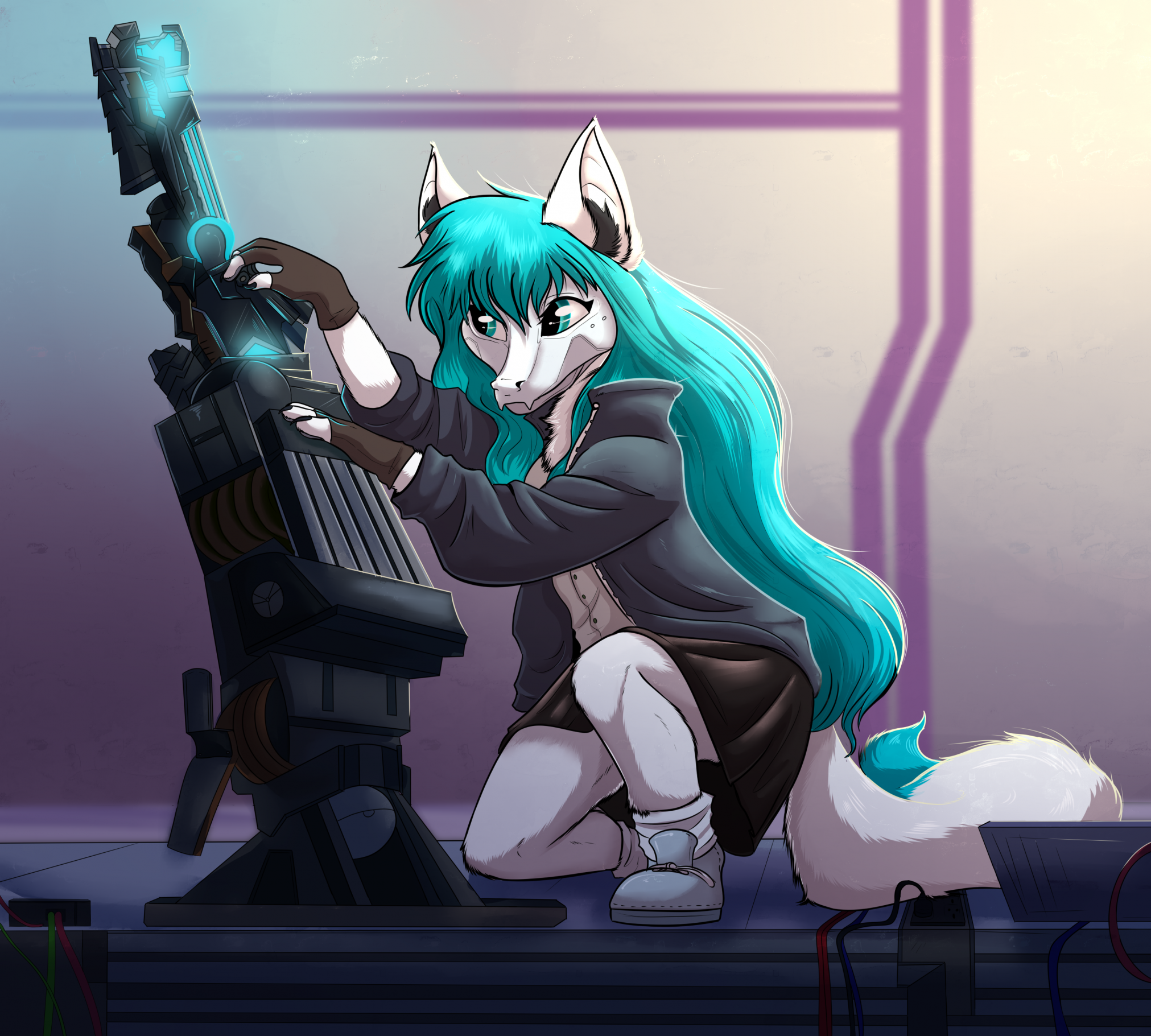 Robotist Jeanne [c] by El-Gallo -- Fur Affinity [dot] net