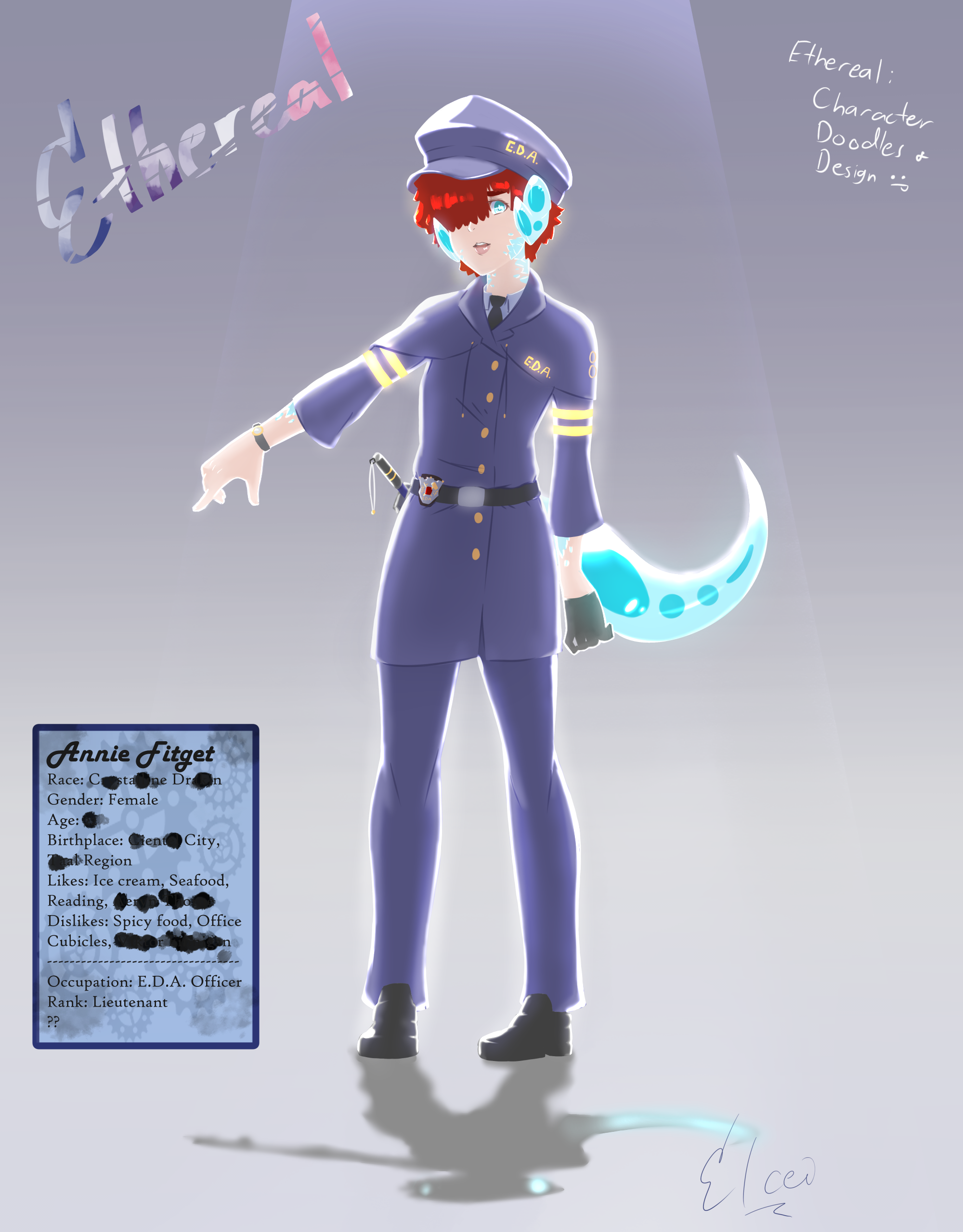 Ethereal] Annie Fitget - Character Design by Elcei -- Fur Affinity [dot] net