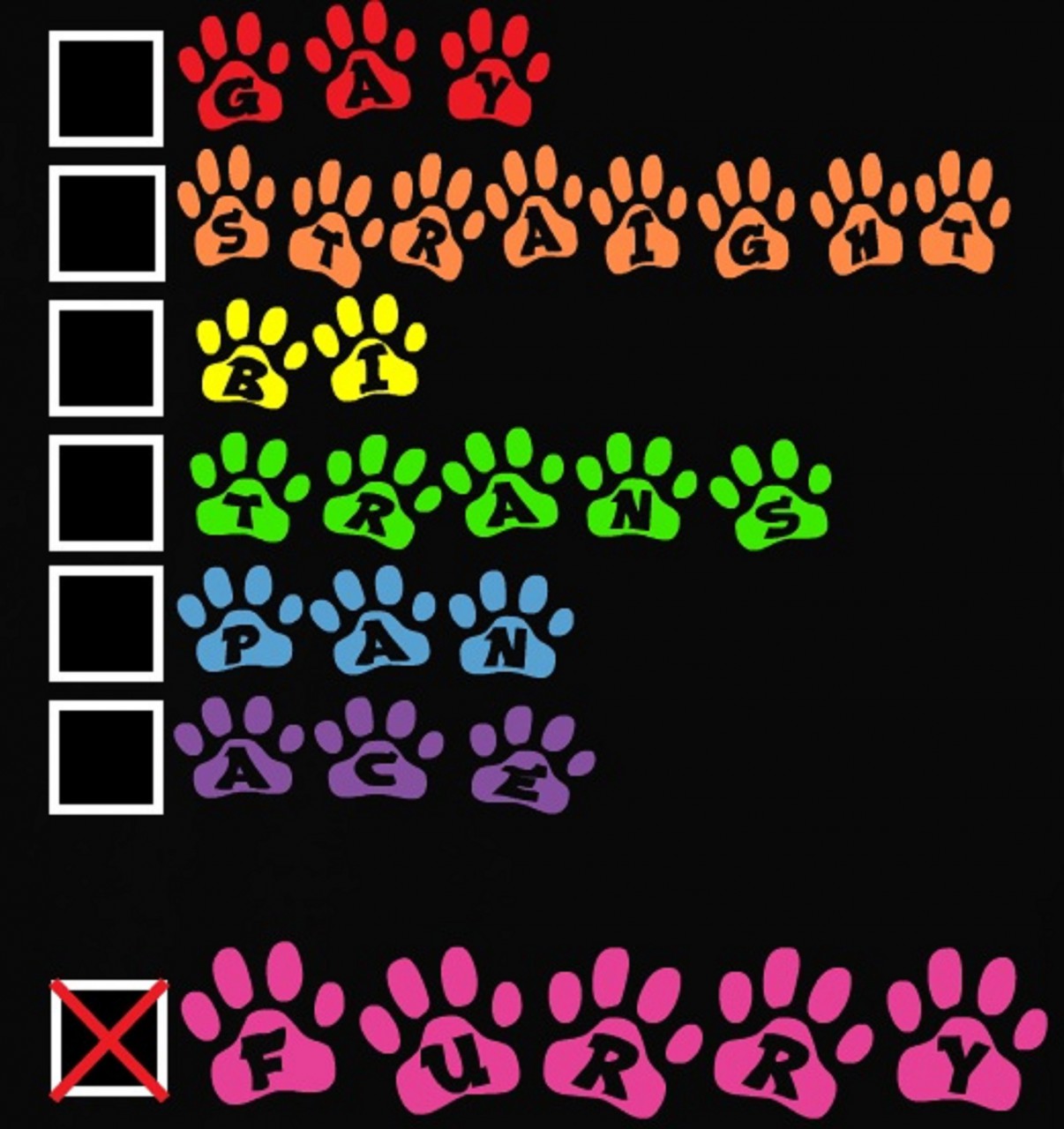 furry pride shirt