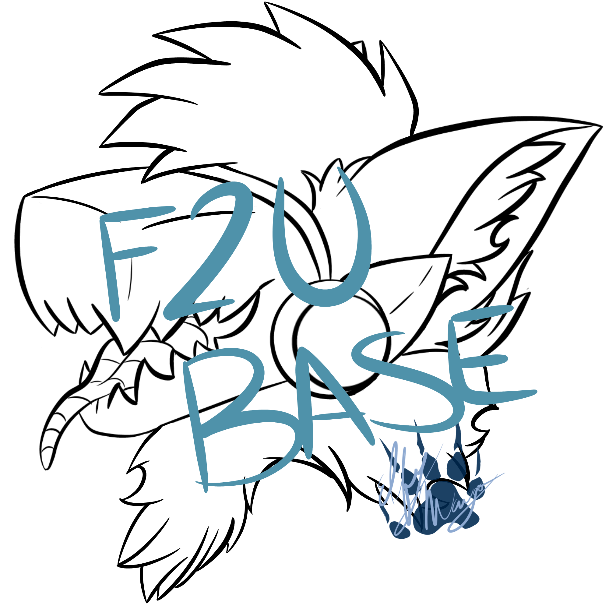 F2u Protogen Head Base - [OLD] by LoxyTheFoxy on DeviantArt