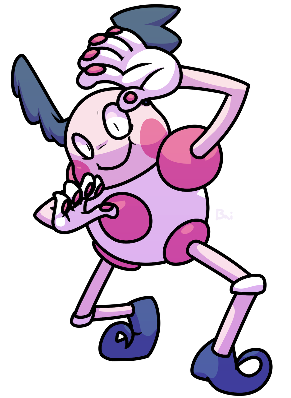 Mr. Mime by elgyem -- Fur Affinity [dot] net