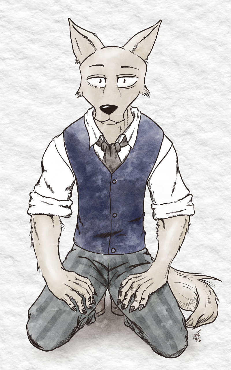 Beastars legosi best sale white fur