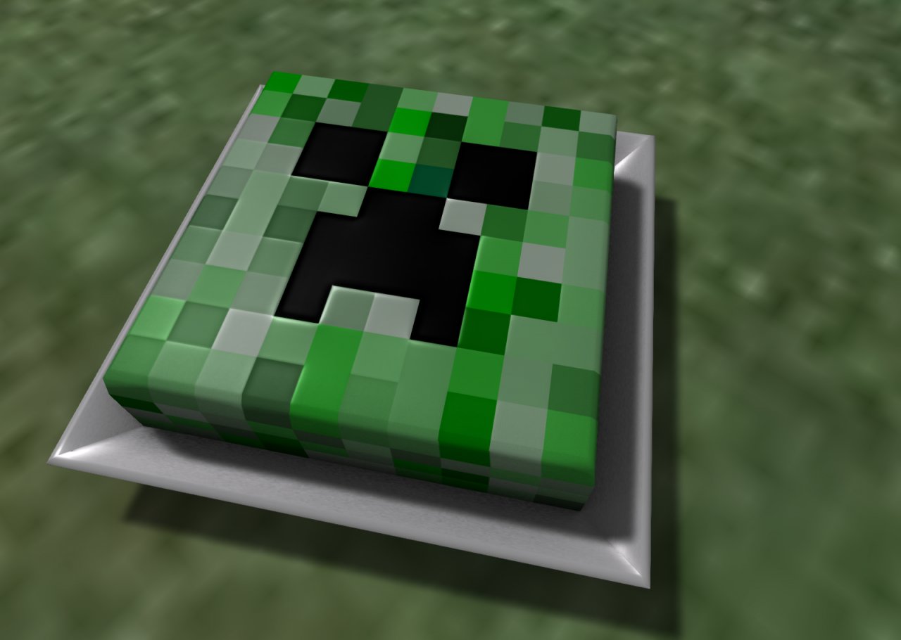 Minecraft creeper face - Jennifer's Gourmet Expressions