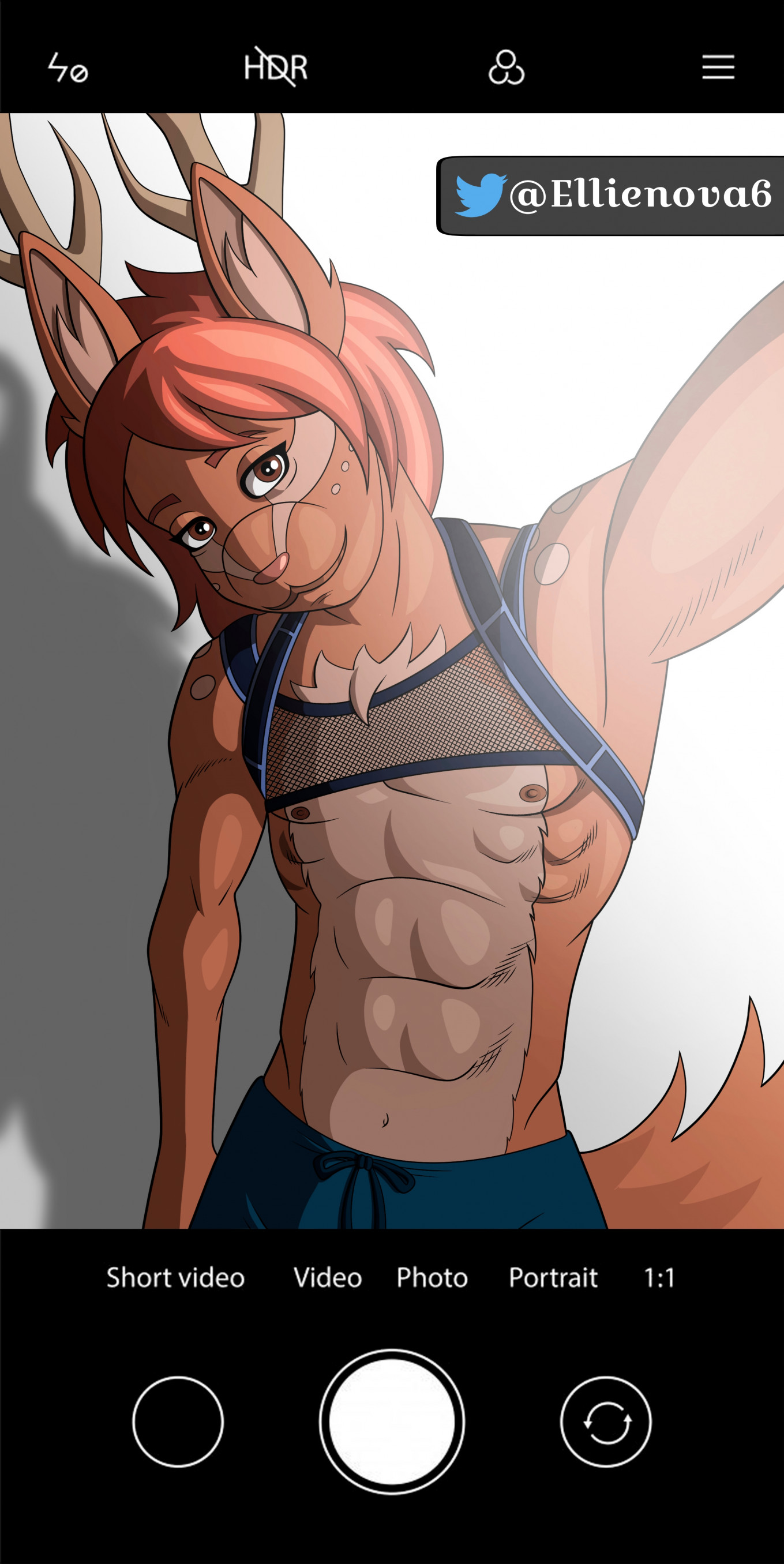 Hot Selfie by Ellienova -- Fur Affinity [dot] net