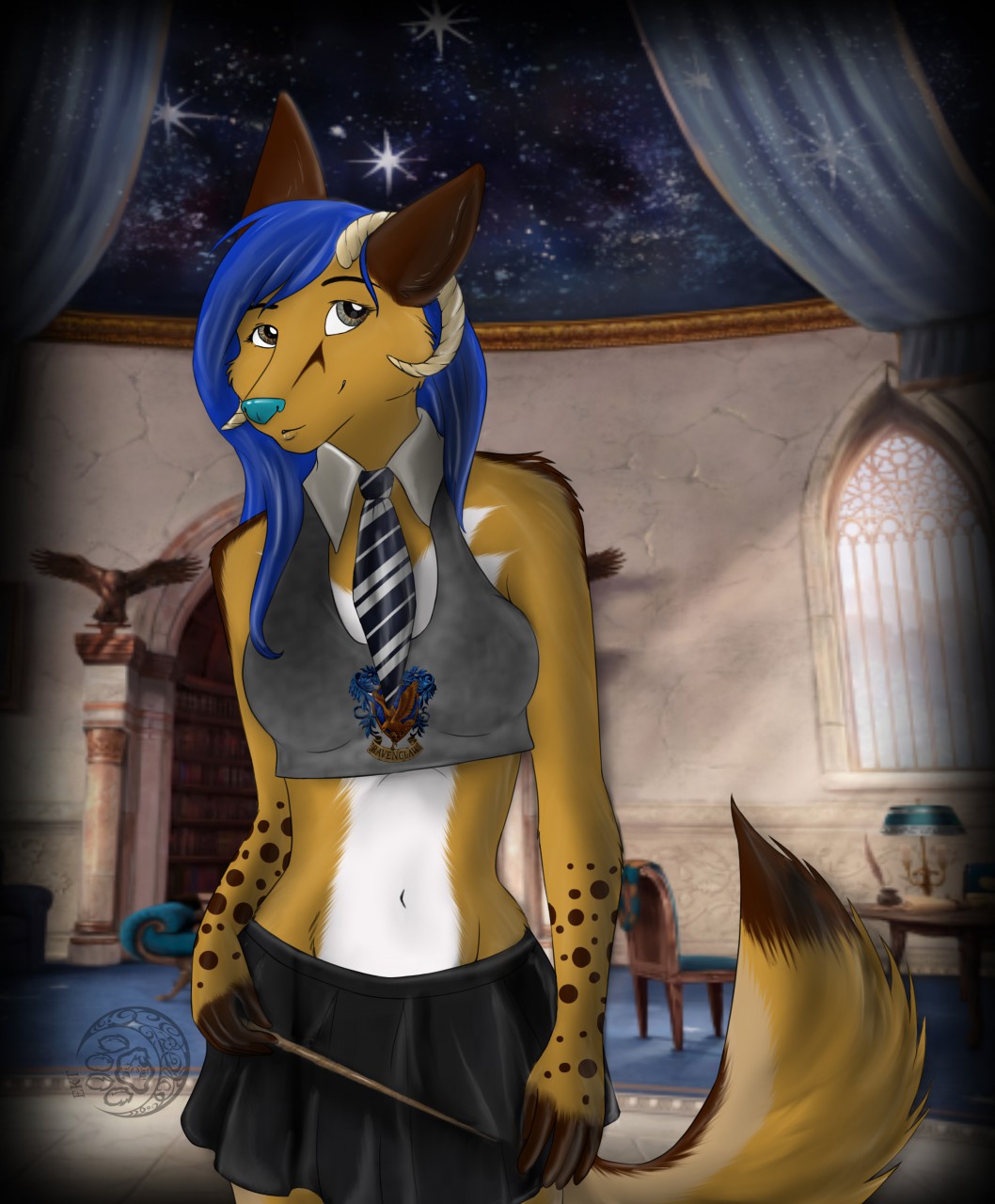 Sexy ravenclaw by ellintrakattears -- Fur Affinity [dot] net