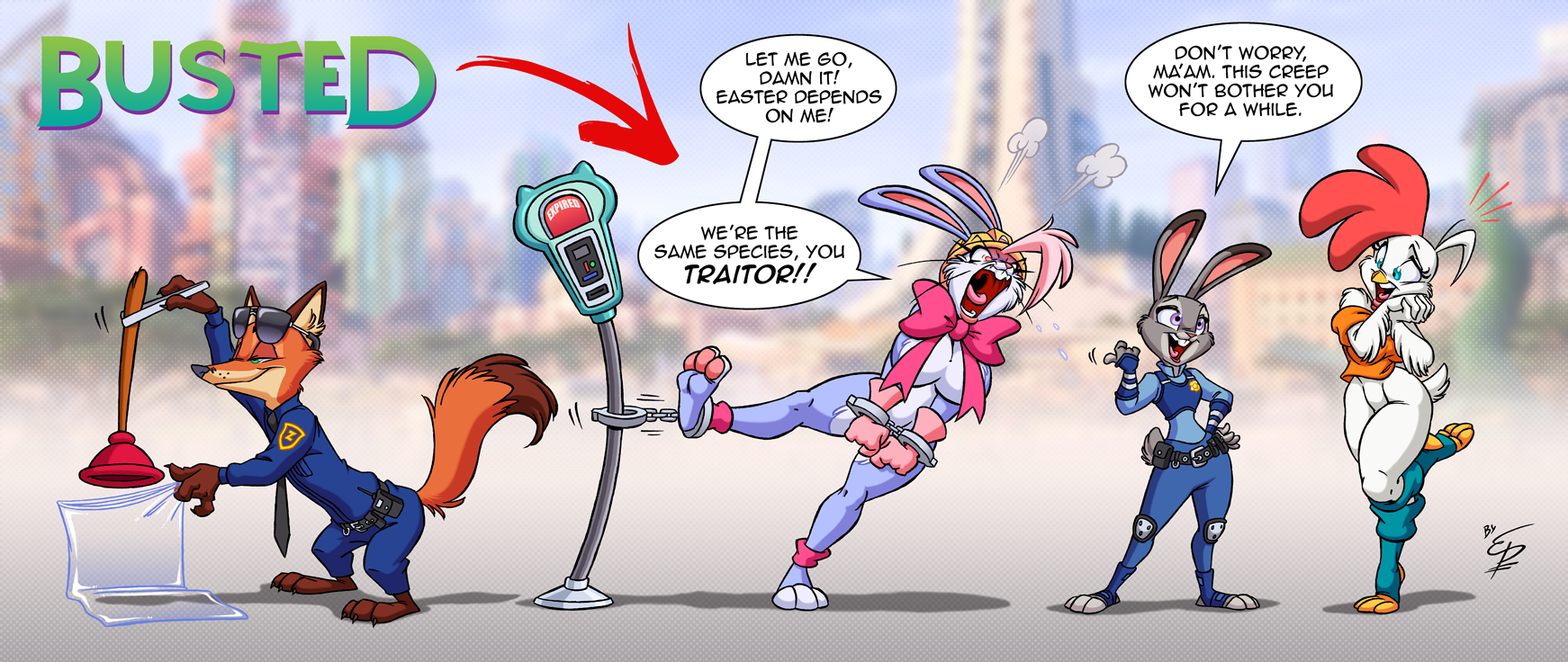 Busted! - Easter 2016 by eltonpot -- Fur Affinity [dot] net