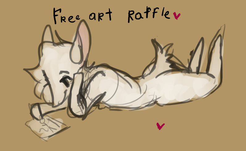 [Closed] Free art raffle since there are 800 watchers