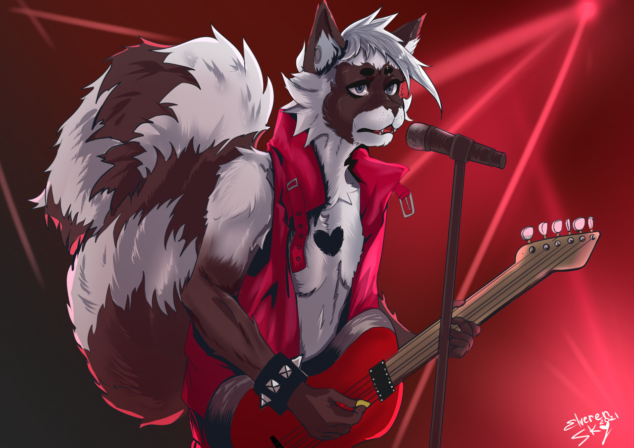 Cat rocker!  Icon Comms - $5 by blu3bayard -- Fur Affinity [dot] net