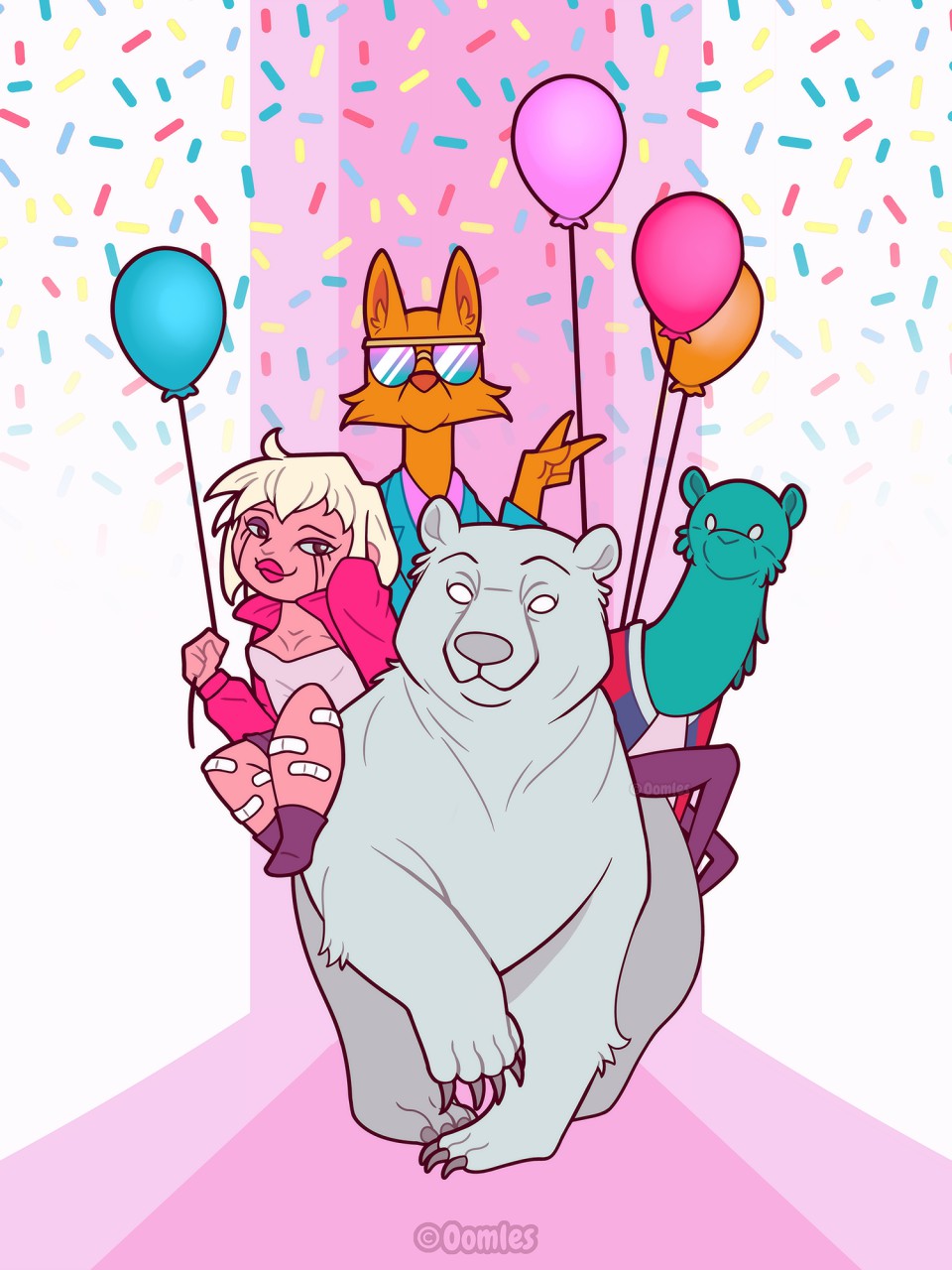 Party Like It's Your Birthday by EmilyThePenguin -- Fur Affinity [dot] net