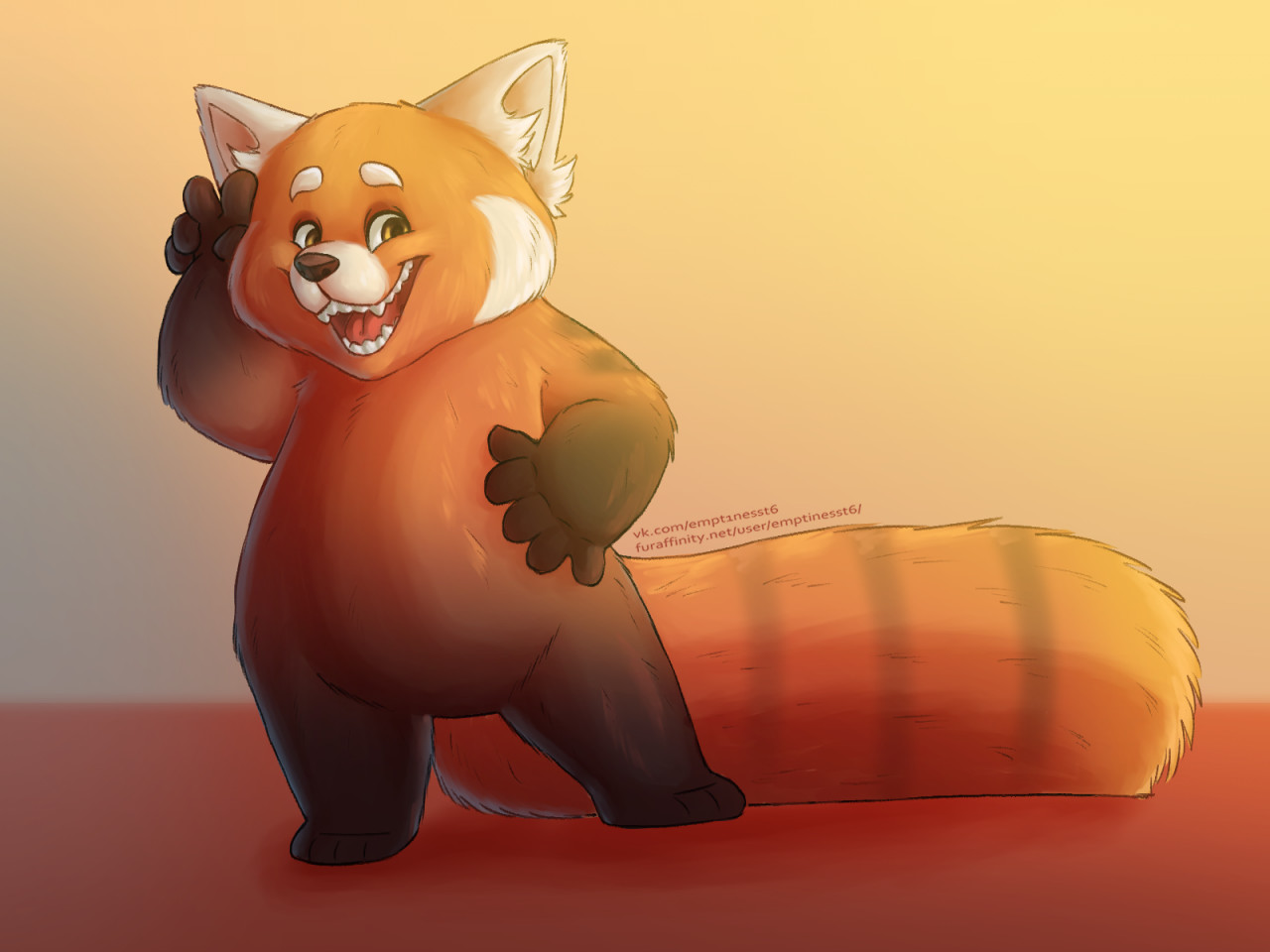 Red panda Meilin Lee. by emptinesst6 -- Fur Affinity [dot] net