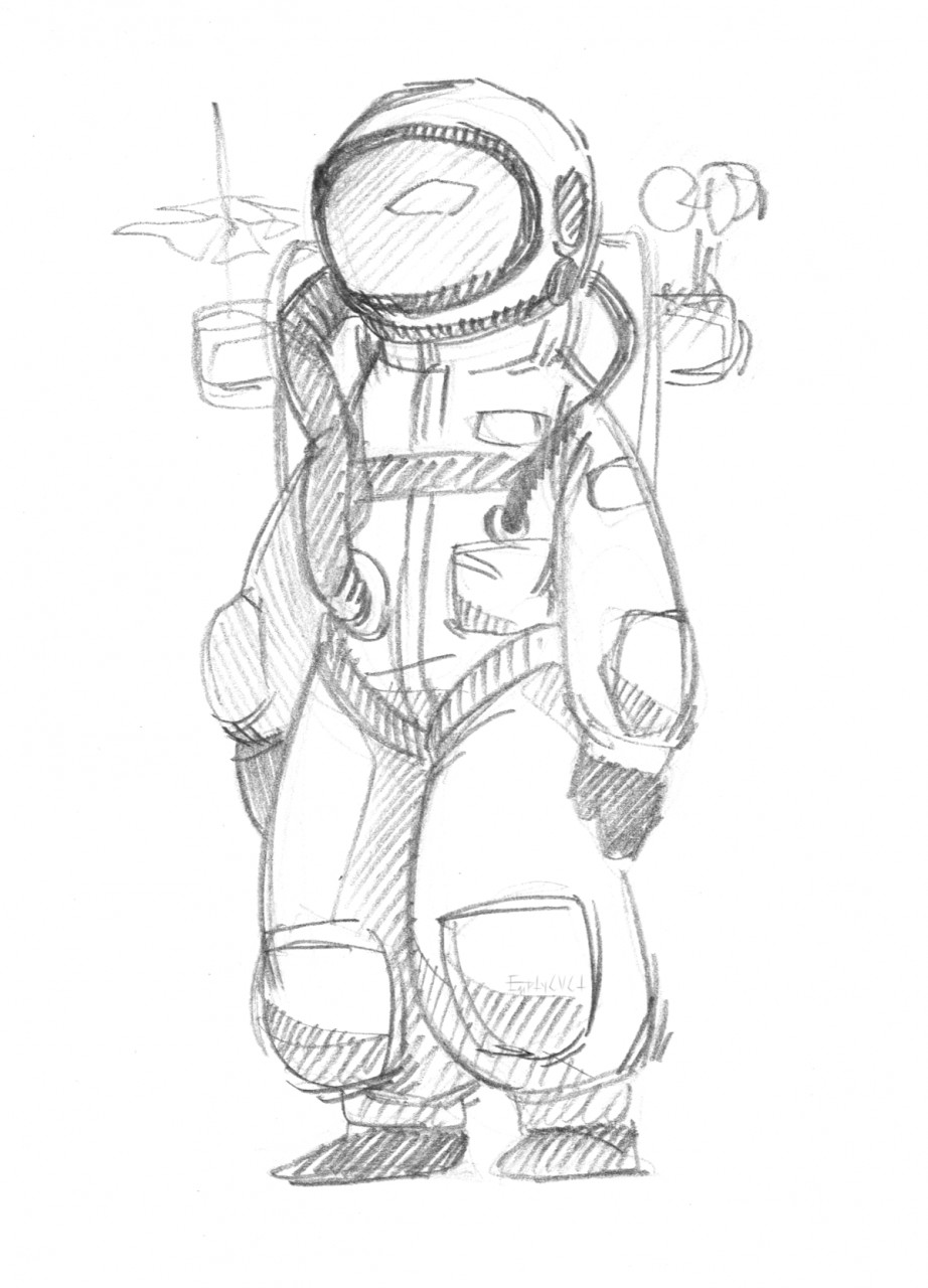 Легкий рисунок космонавта. Космонавт рисунок карандашом. Космонавт рисунок для срисовки. Космонавтики карандашом для срисовки. Космонавт карандашом.