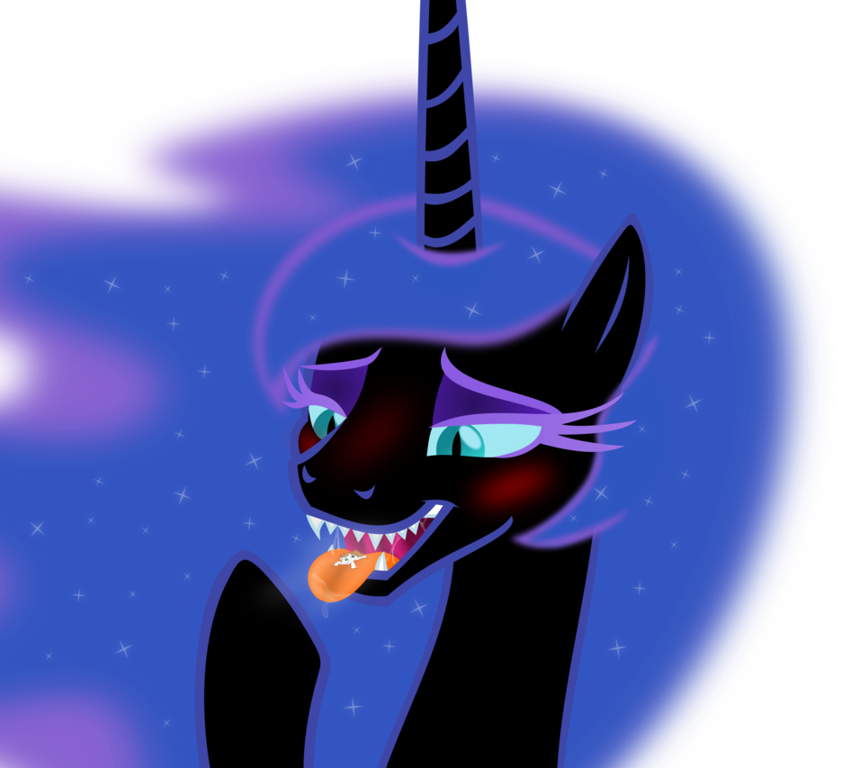 nightmare moon vector