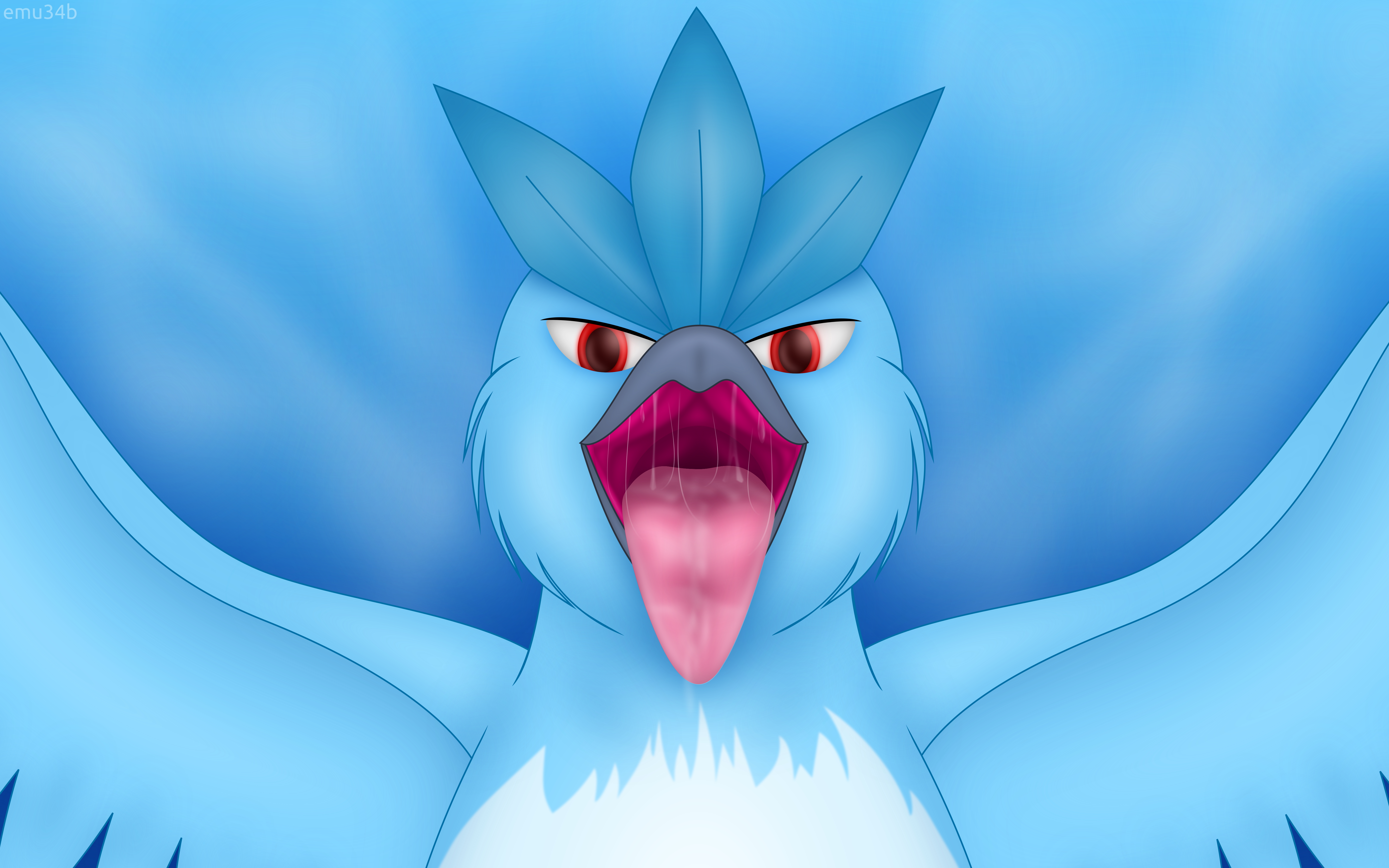 Articuno GIMP Wallpaper by Queen-Articuno on DeviantArt