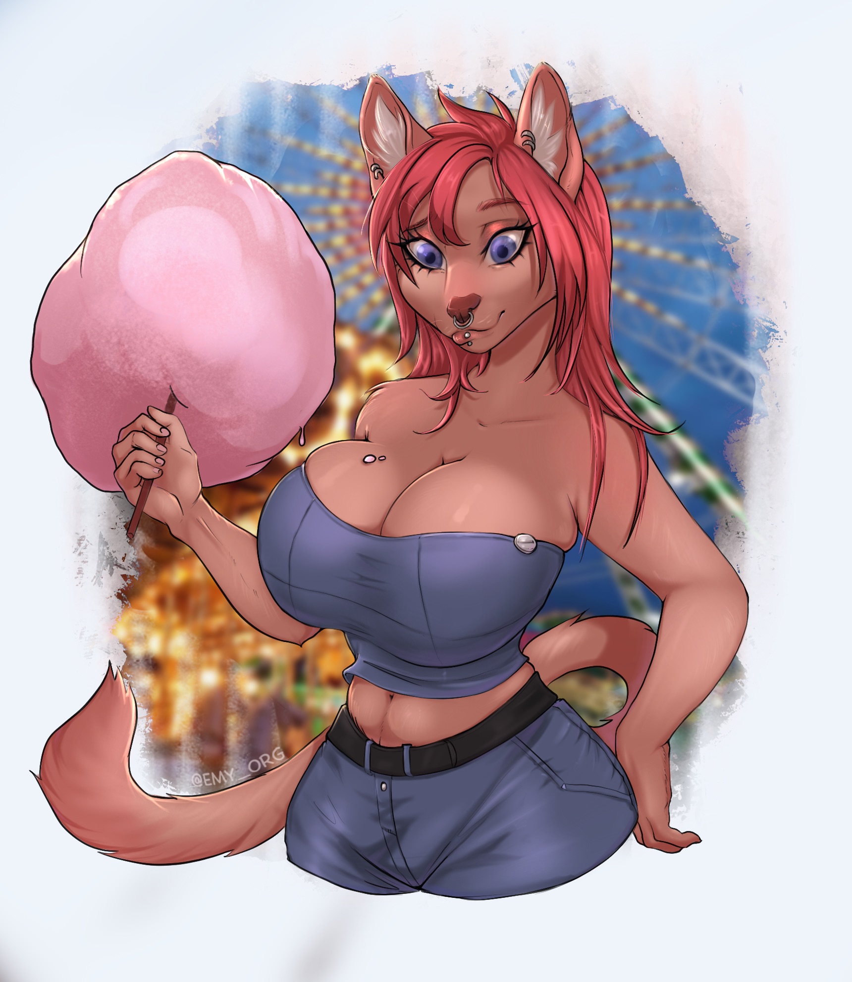 Cotton candy by emy_org -- Fur Affinity [dot] net