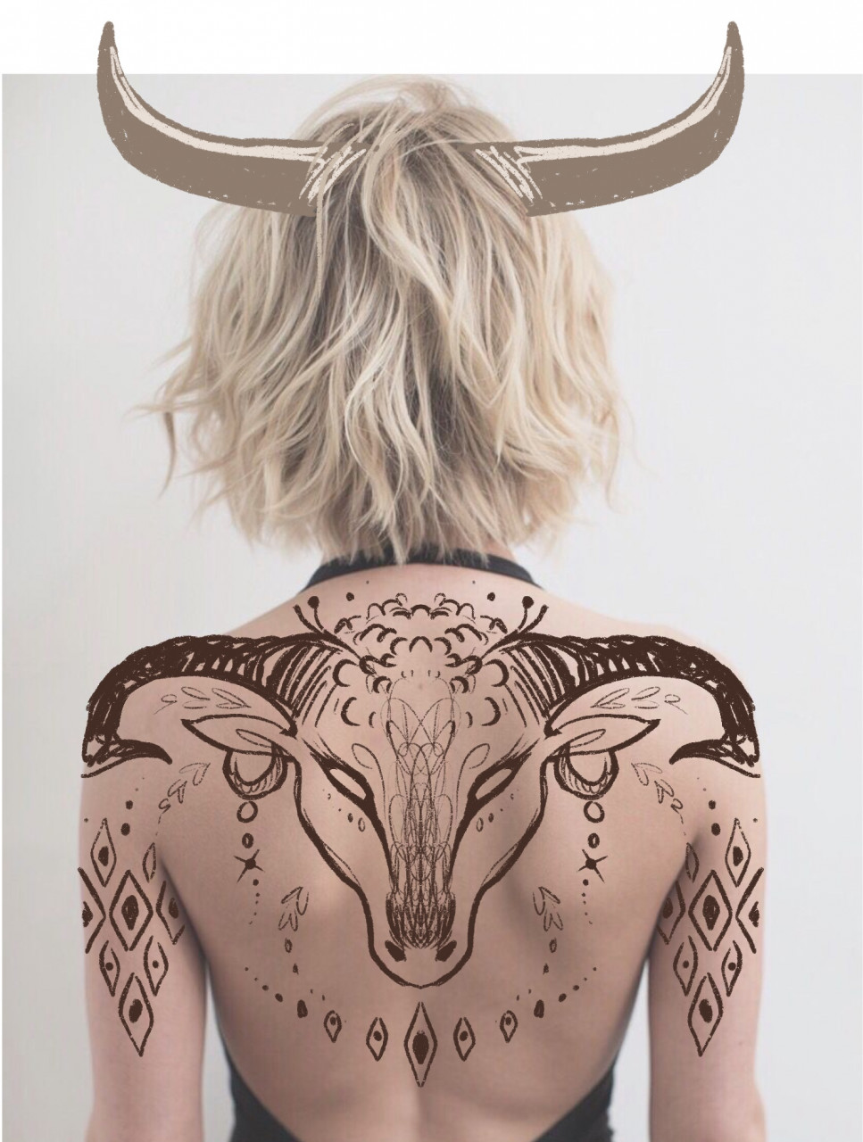 Taurus Tattoos, Tattoo Designs Gallery - Unique Pictures and Ideas