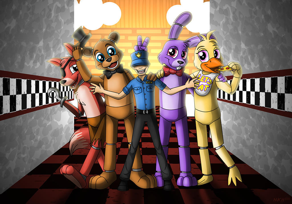 Включи five nights freddy. Пять ночей с Фредди 5 АНИМАТРОНИКИ. Фредди фазбер Бонни и чика. АНИМАТРОНИК Фредди. Фредди Алиса.