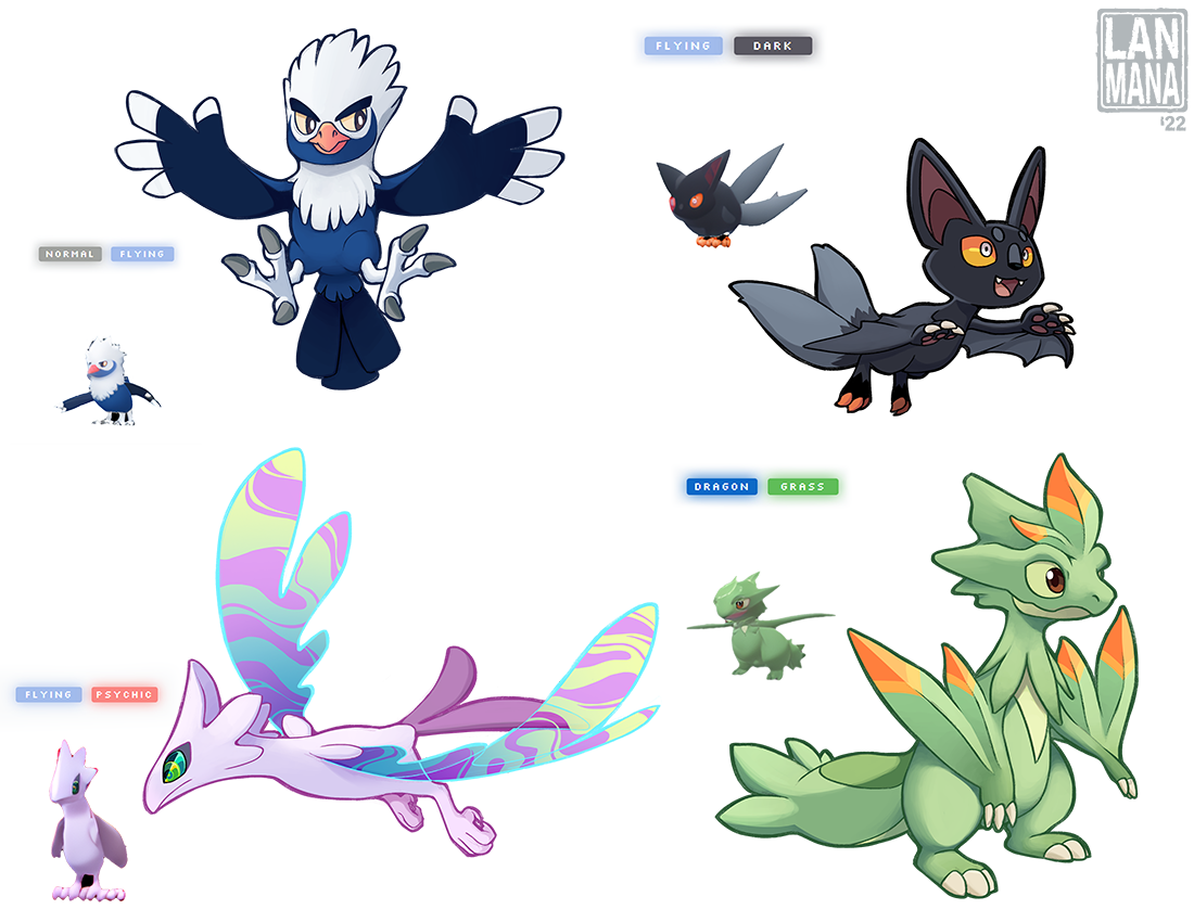 Arte AI: fakemon 3 por @thekaos