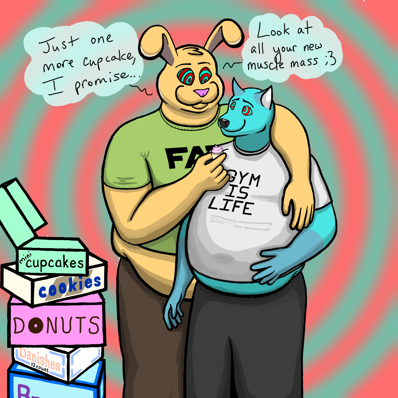 Hypnosis: The Honey Bun by EntonColdheart -- Fur Affinity [dot] net