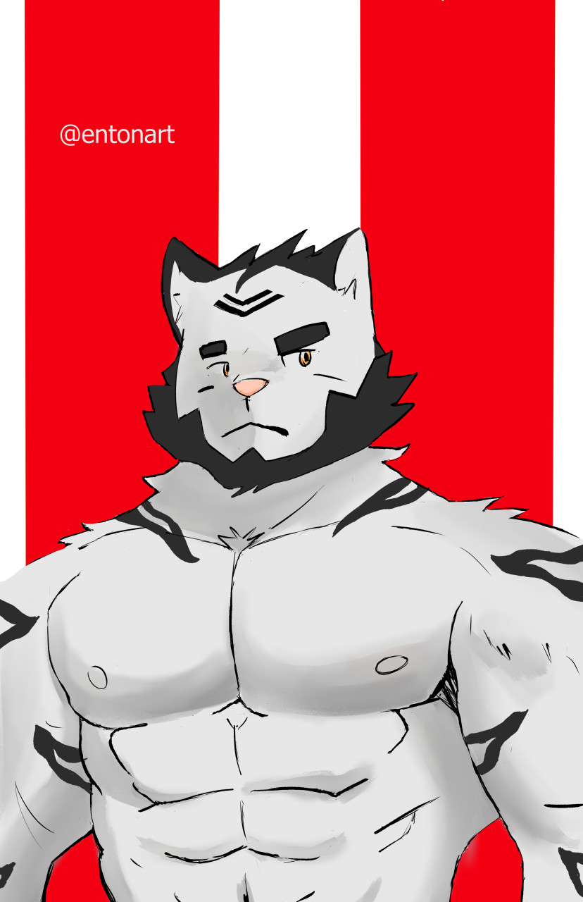 Buff catboy