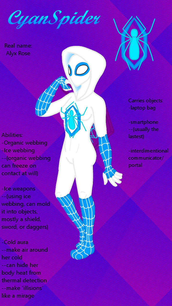 Spidersona by SnowFeline -- Fur Affinity [dot] net