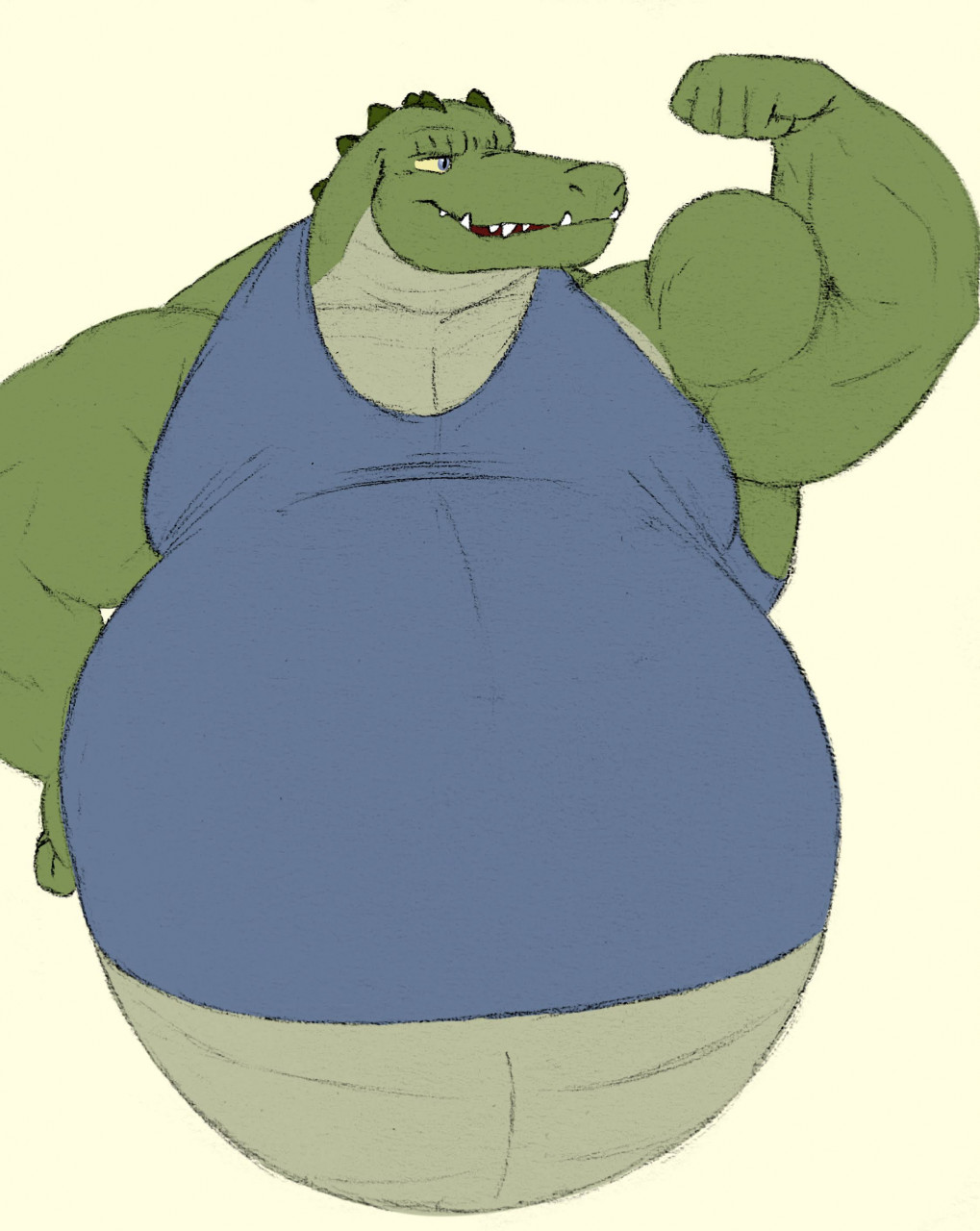 Strong Croc by Eon54 -- Fur Affinity [dot] net