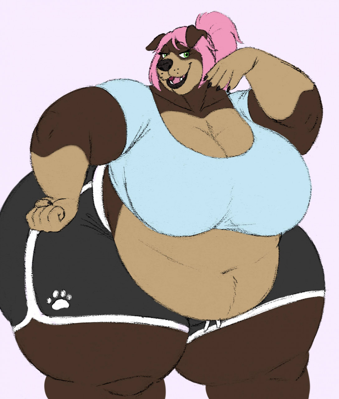 BBW Rosa by chubbygirl542 -- Fur Affinity [dot] net