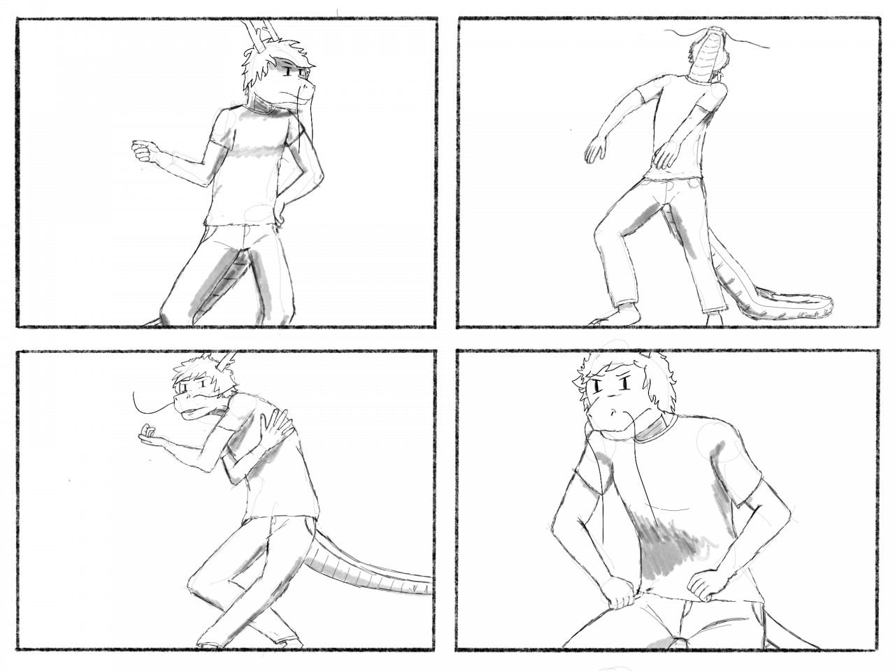 YCH: Jojo Poses! by follyknight -- Fur Affinity [dot] net