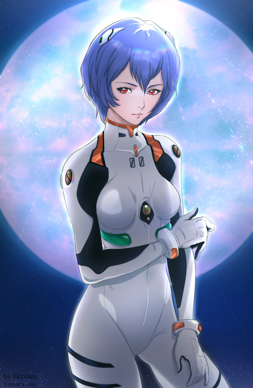 Rei Ayanami Fan art Anime Art