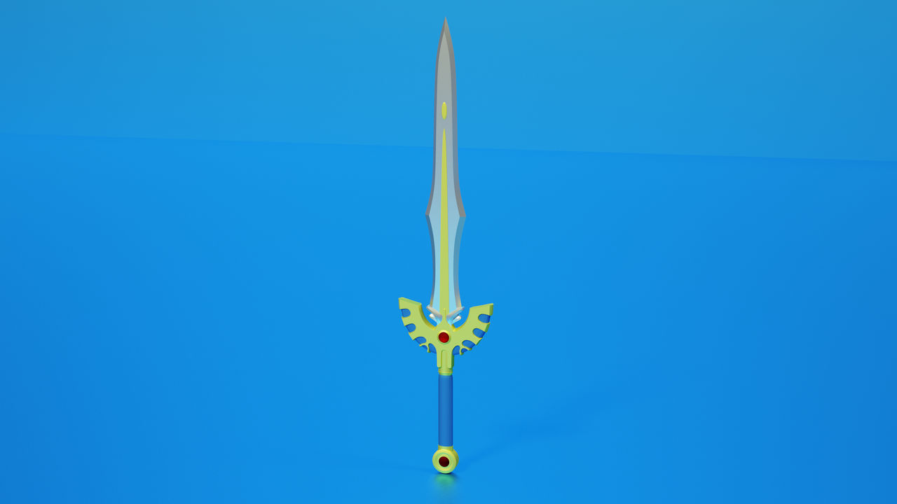 Sword of Light (Dragon Quest) - 3D Model by ErDrPika3D Sword of Light (Dragon Quest) - 3D Model by ErDrPika3D