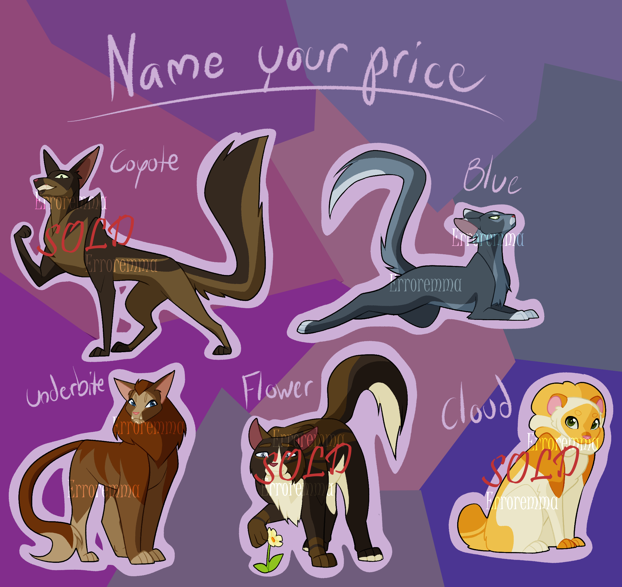 Warrior cat maker! // ON HIATUS REFUNDS OPEN, 