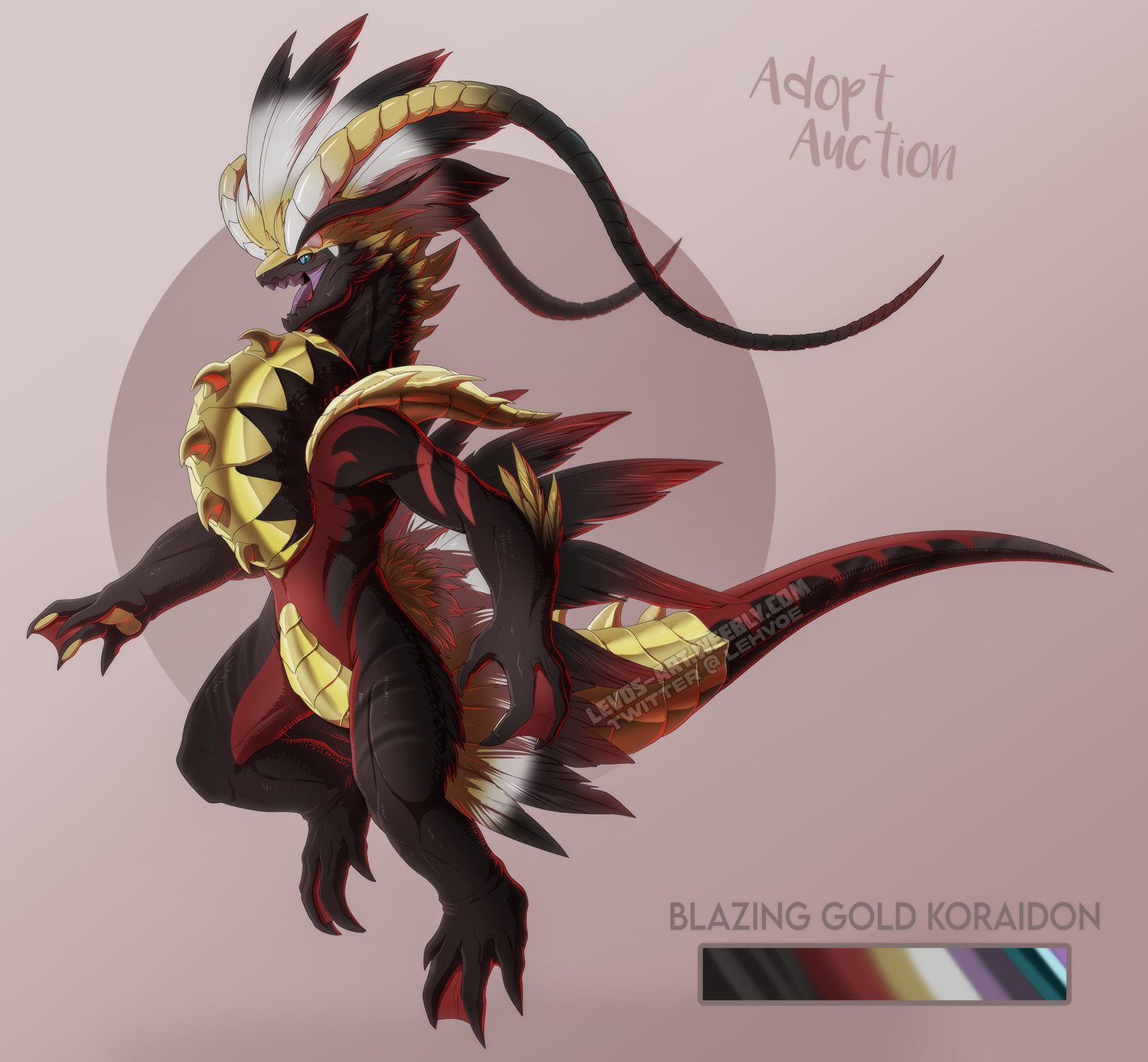 Shiny koraidon adopt by Syle-ense -- Fur Affinity [dot] net