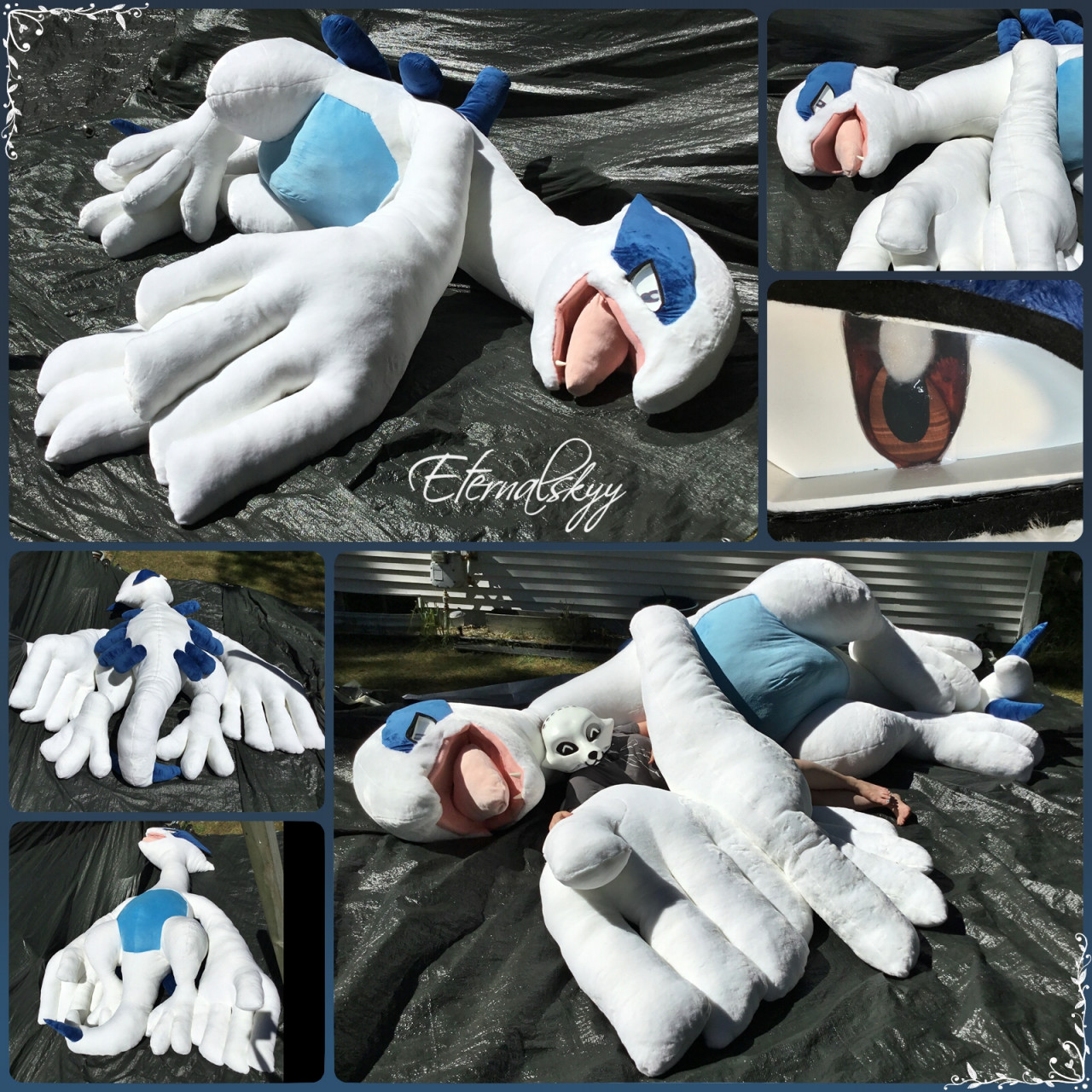 Giant store lugia plush