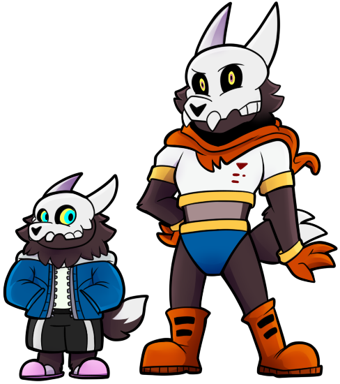 TsaoShin on X: Papyrus and Sans from Undertale. 1920x1200