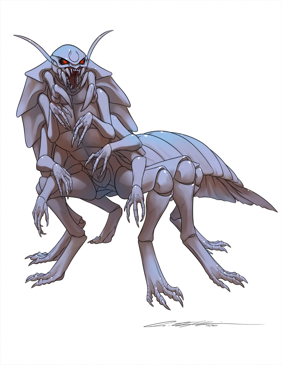 Julycanthropy - Giant Isopod by Evelar -- Fur Affinity [dot] net