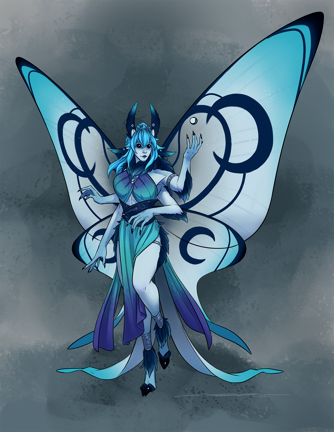 Commission: Lunira by Evelar -- Fur Affinity [dot] net