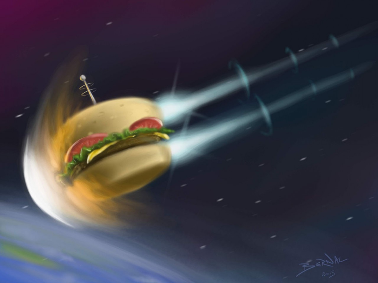 The Burger Dimension!