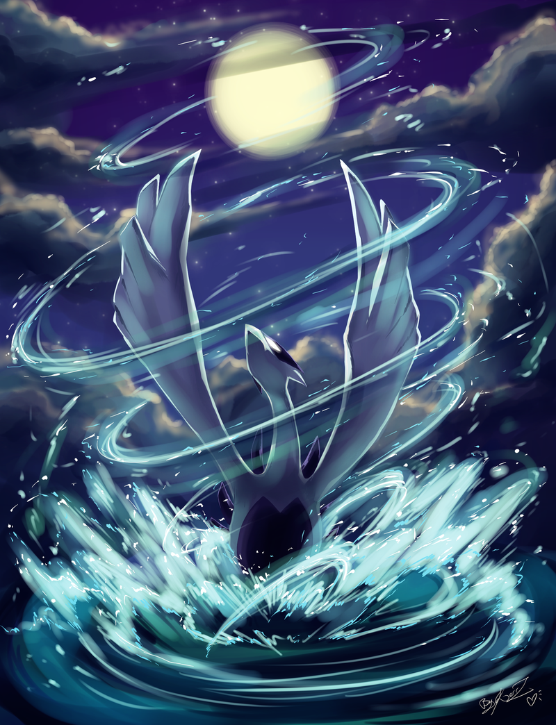 Lugia - The Guardian of the Seas by Edo_Nova -- Fur Affinity [dot] net