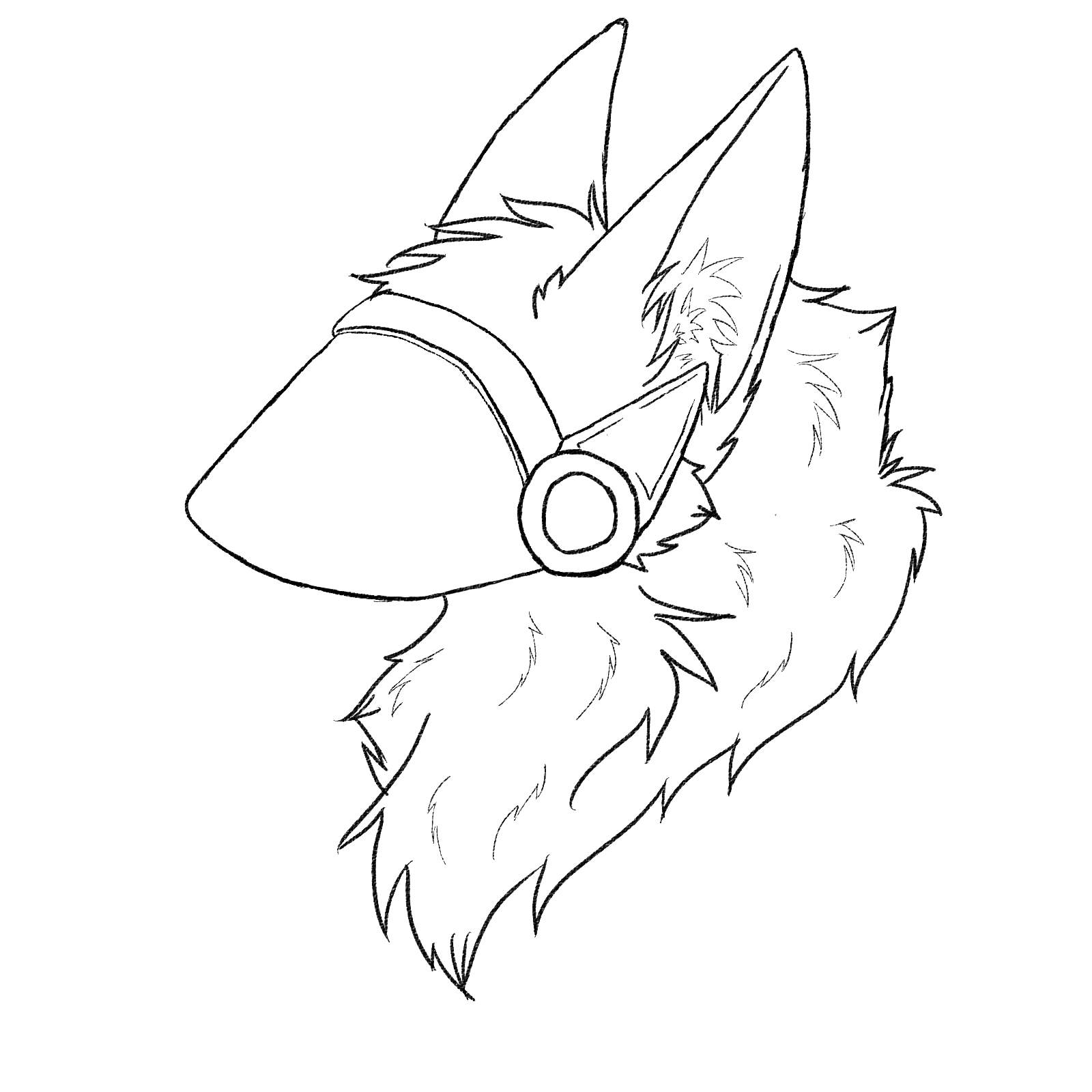 Protogen Head Template Free