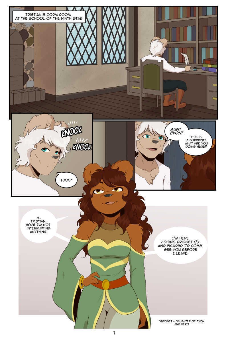 Aunty Evon, Page 1