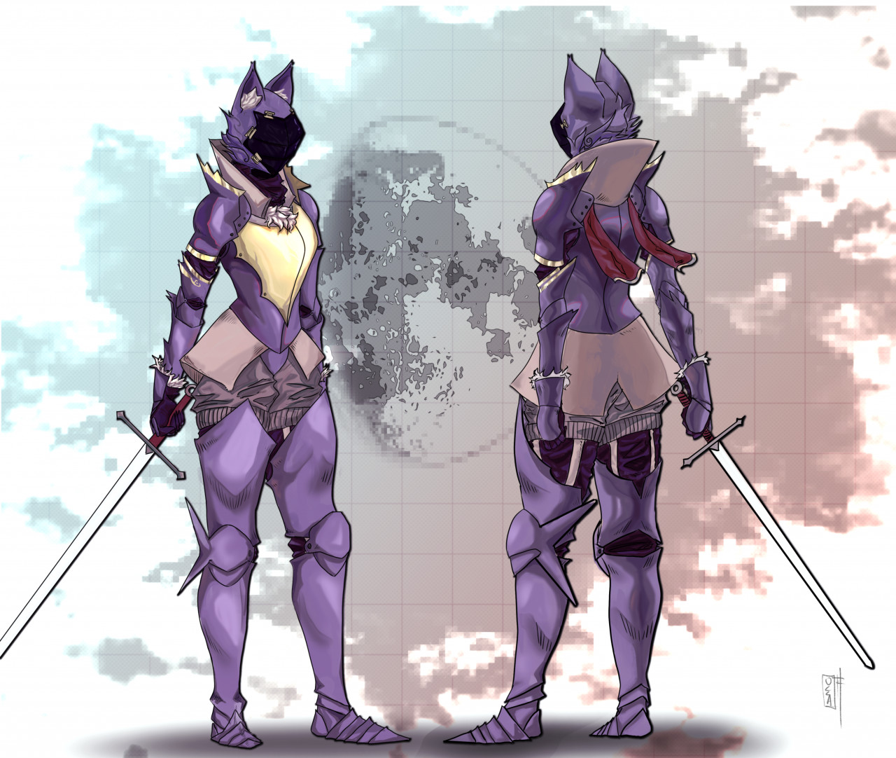 Witch Hunter Armor (Female Armor) by Existenceinanutshell -- Fur