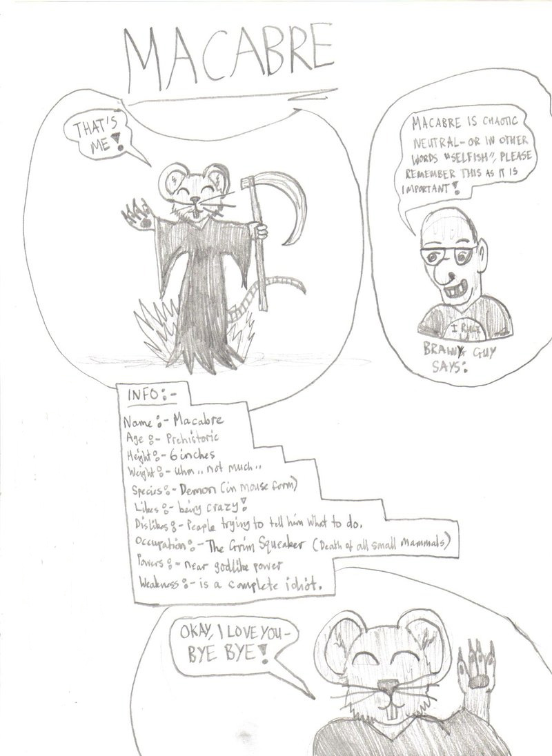Macabre the grim squeaker by extremely angry man fur affinity dot