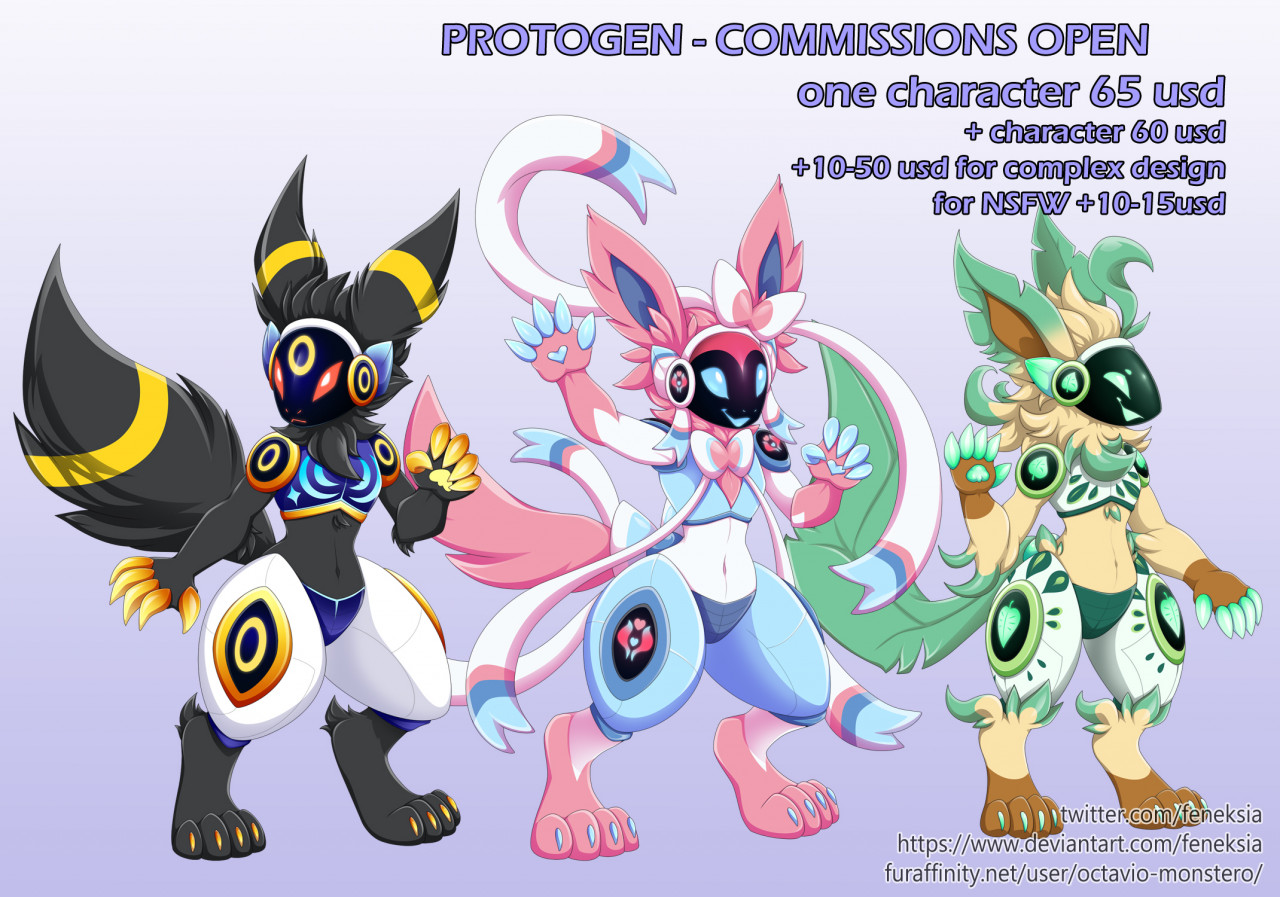 Ichimoral Artworks (Commissions open) — Protogen commission for