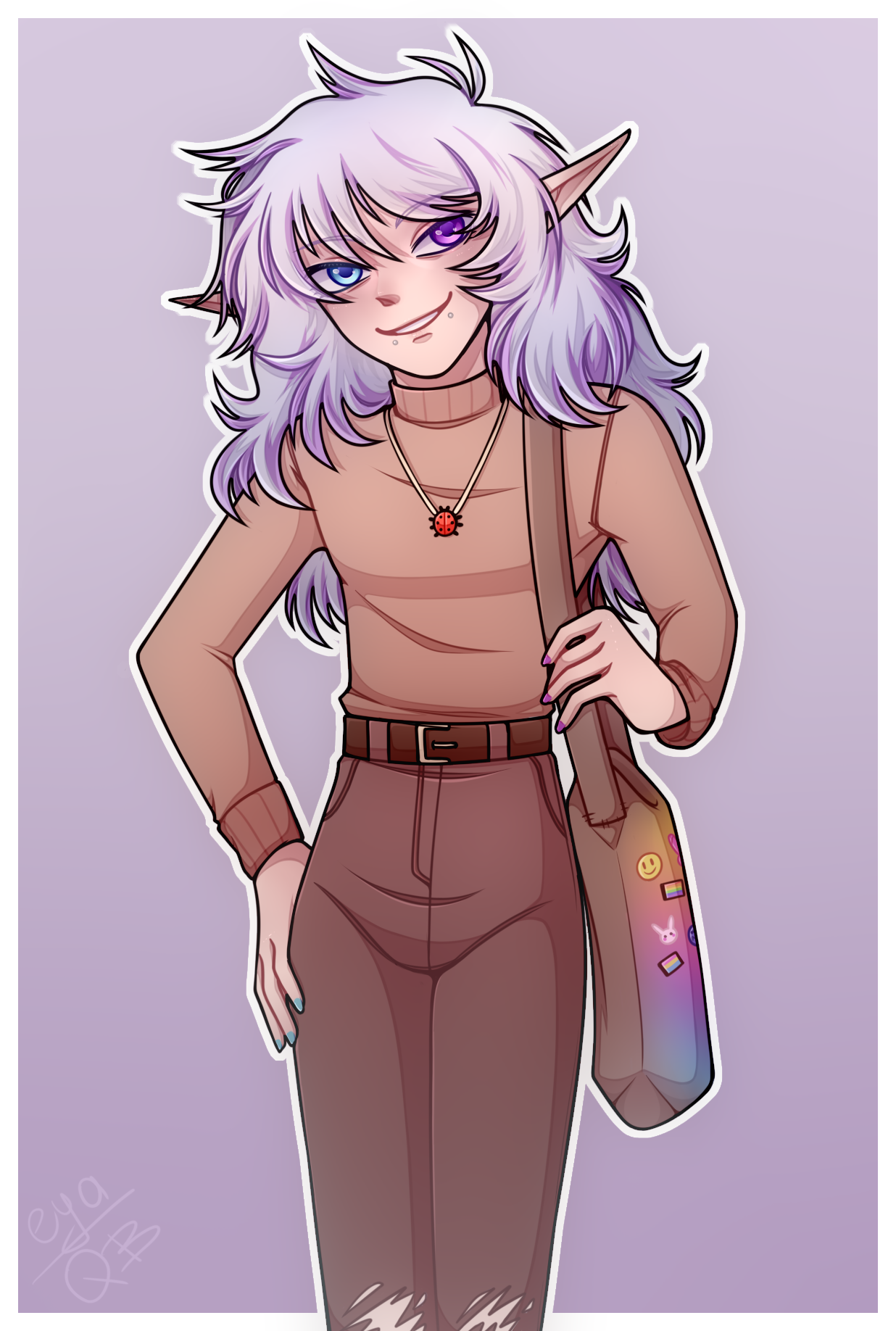 Femboy Elf Aster by Eya_qb -- Fur Affinity [dot] net