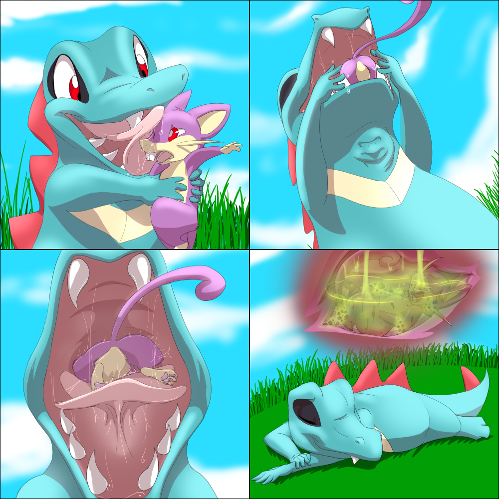 Wild Totodile Appears by EyeofCalamity -- Fur Affinity dot n