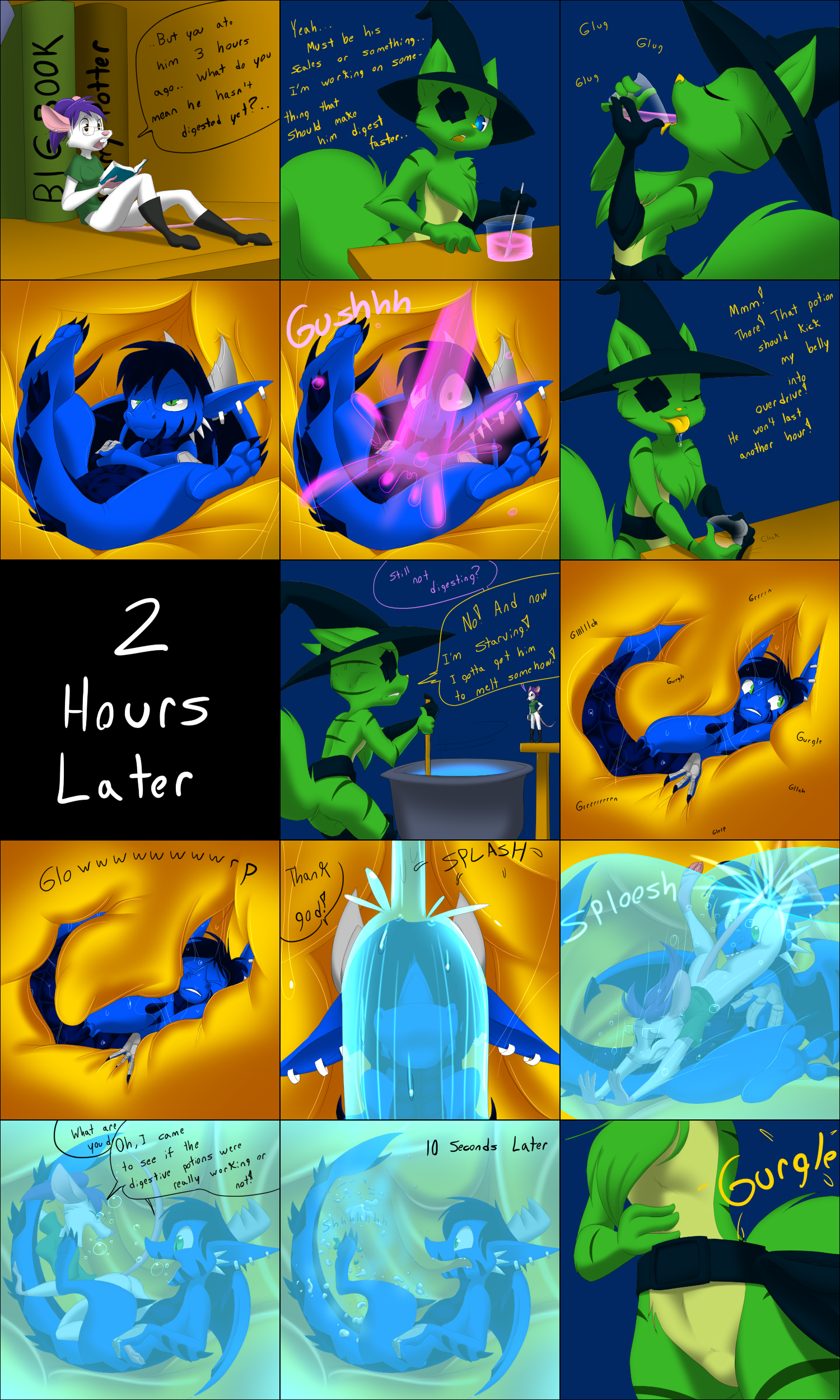 HORNY MEME for DrAquafresh - COMISSION ANIMATED VER by divineart -- Fur  Affinity [dot] net